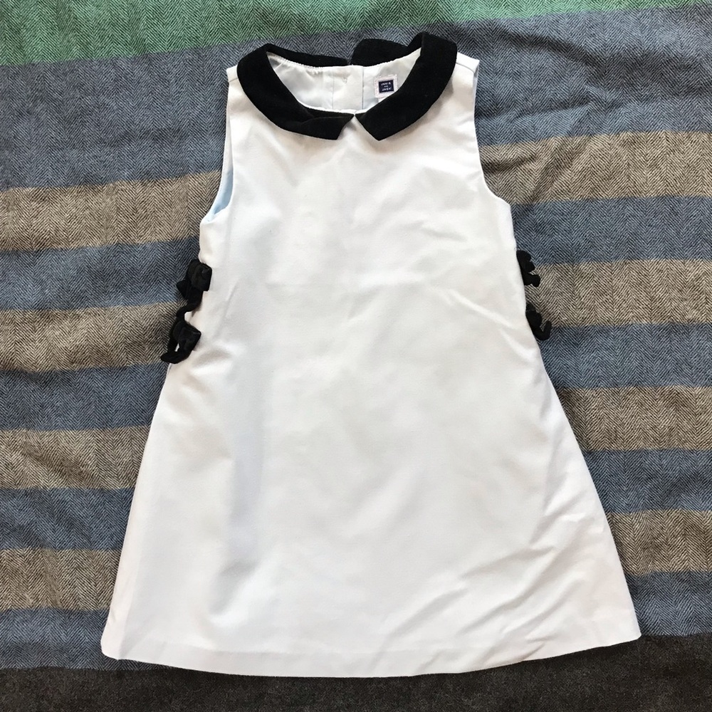 Janie and Jack 3t dress with velvet trim